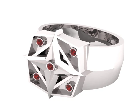 3D GOLD RING 3D Print Model