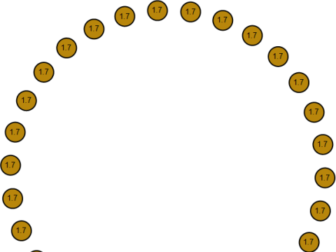 Round gold honey pendant Model Cetak 3D