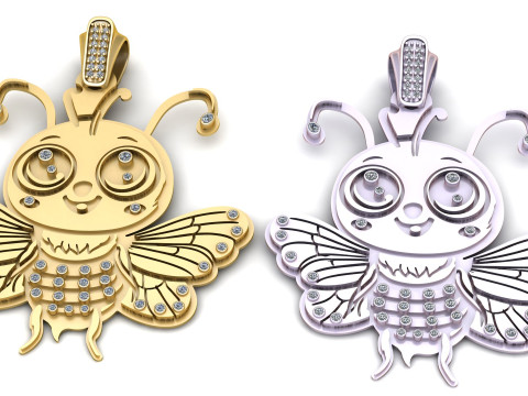 SKULL FACES PENDANT 3D 打印模型