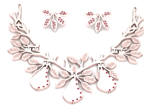 GOLD NECKLACES PENDANT 3D 打印模型