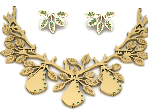 PINGENTE DE COLAR DE OURO Modelo de Impressão 3D