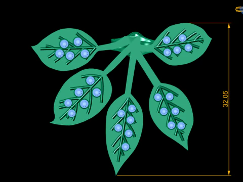 PINGENTE DE COLAR DE OURO Modelo de Impressão 3D