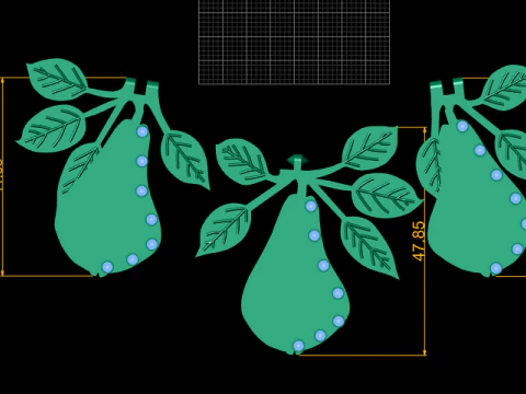 PINGENTE DE COLAR DE OURO Modelo de Impressão 3D