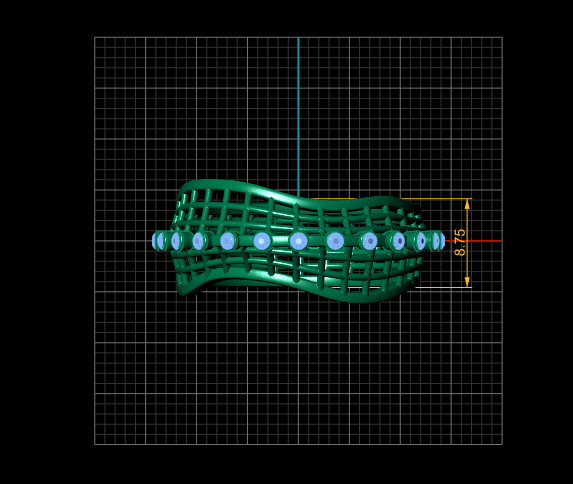 3D GLD BRACLET PENDANT Modello di stampa 3D .c4d .max .obj .3ds .fbx .stl .blend