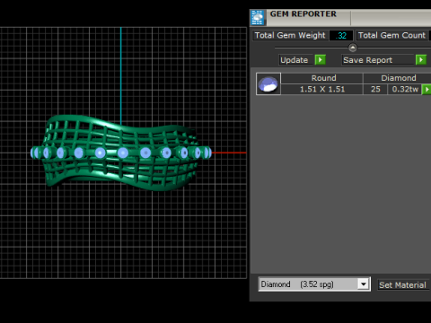 3D GLD BRACLET PENDANT 3Dプリントモデル