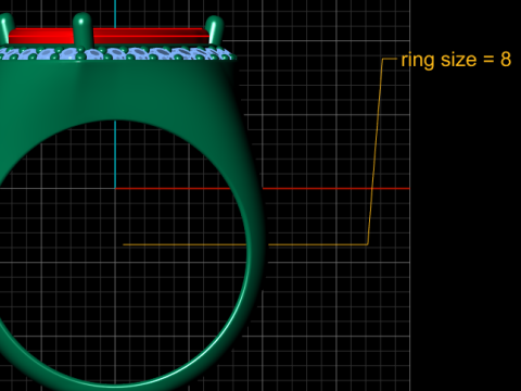 Gold ring Modèles 3D en vedette