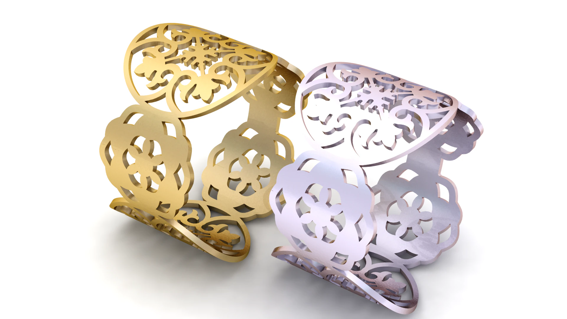 Openwork rin 3D Print Model .c4d .max .obj .3ds .fbx .stl .blend 