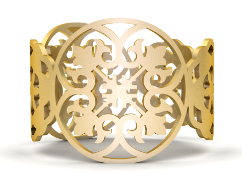 Openwork rin 3Dプリントモデル