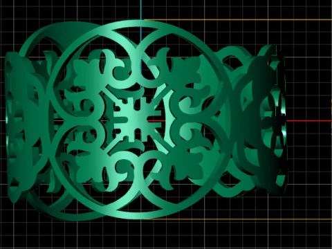 Openwork rin 3D Print Model