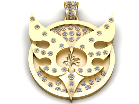 Butterfly-inspired pendant 3D Print Model