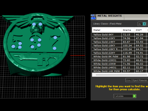 Valor 597 Warrior Ring 3D Print Model