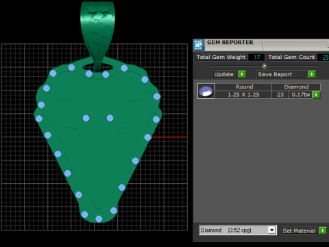 Titan Shield Pendant 3D Принт Модель