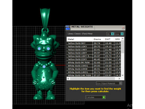 Trio Character Pendant 3D प्रिंट मॉडल