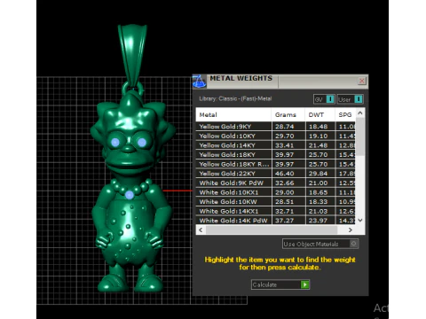 Trio Character Pendant 3D Print Model