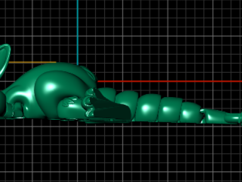 Acrobatic Monkey Pendant Modelo de impresión 3D
