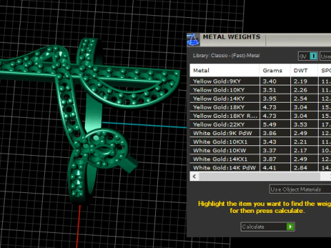 Custom letter ring 3D Model