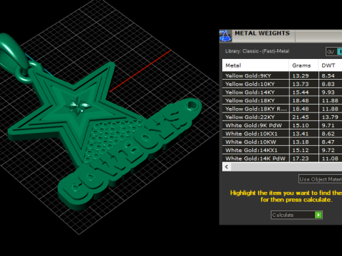 Cow boys pendant Modèle 3D