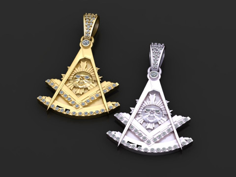 Broken heart pendant 3D Модель