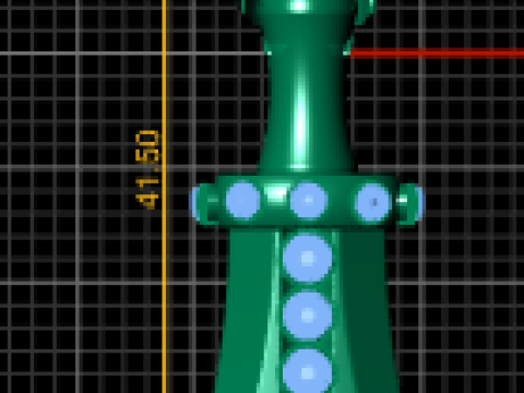 Sword pendant design 3D Model