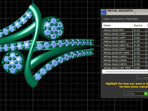 Crimson Elegance Ruby Ring 3D 模型