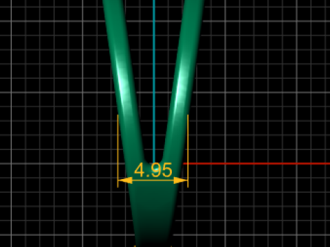 Cincin Emas Kisi Berlian Jalinan Model 3D