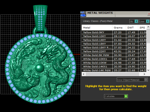 Dragon Phoenix Harmony Medallion 3D printmodel