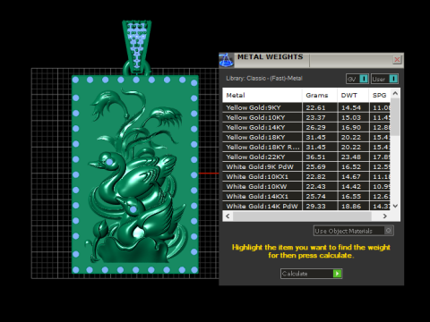 Emerald Swan Harmony Pendant 3D 打印模型