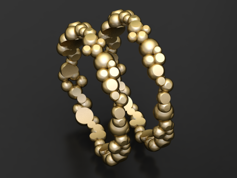 Orbit BubbleBRACELETS Modèles 3D en vedette