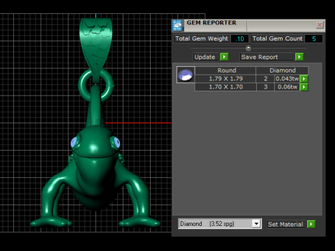 FROG PENDANT 3D प्रिंट मॉडल