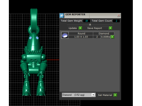 Starlight Bot Pendant 3D Baskı Modeli