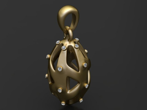 Eclipse Core Pendant 3D प्रिंट मॉडल