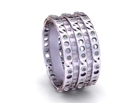 Regal Harmony Bangles 3D Print Model