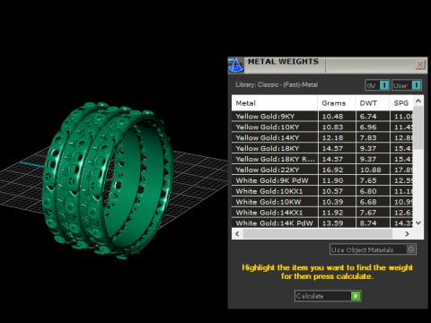 Regal Harmony Bangles 3D Print Model