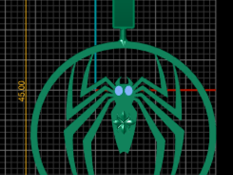 Spider Emblem Pendant 3D printmodel