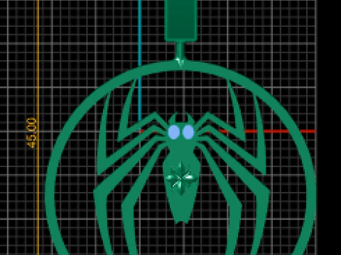 Spider Emblem Pendant 3D Print Model
