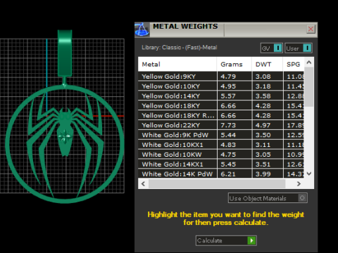 Spider Emblem Pendant 3D printmodel