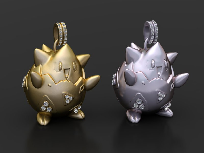 Character Egg Pendant Modèles 3D en vedette .c4d .max .obj .3ds .fbx .stl .blend