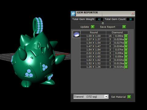 Character Egg Pendant Modèles 3D en vedette