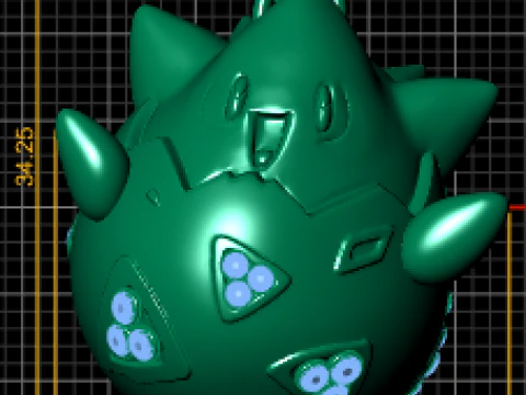 Character Egg Pendant 3D Print Model