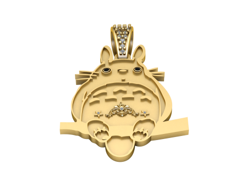 Floral Harmony Pendant Modelo de Impressão 3D