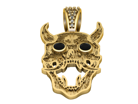 Totoro-Inspired Pendant 3D Baskı Modeli