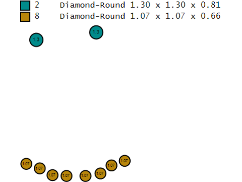 Goldener Cartoon-Kuh-Anhänger 3D Modell