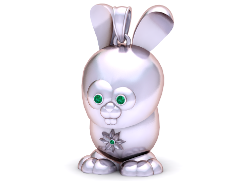 Articulated best 3D PENDANT 3d printable model Modelo de impresión 3D