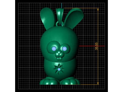 Articulated best 3D PENDANT 3d printable model Modelo de impresión 3D