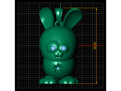 Articulated best 3D PENDANT 3d printable model 3D Print Model
