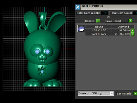 Articulated best 3D PENDANT 3d printable model 3D Print Model