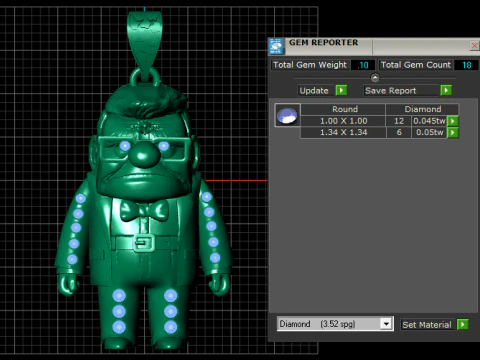 THE OLD MAN PENDANT 3d printable model 3D Print Model