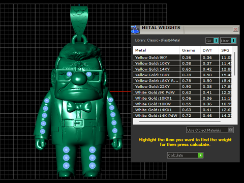 THE OLD MAN PENDANT 3d printable model 3D 打印模型