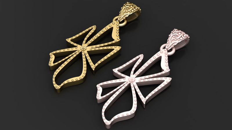 Floro Pendant 3D PRINTABLE MODEL Modèles 3D en vedette .c4d .max .obj .3ds .fbx .stl .blend