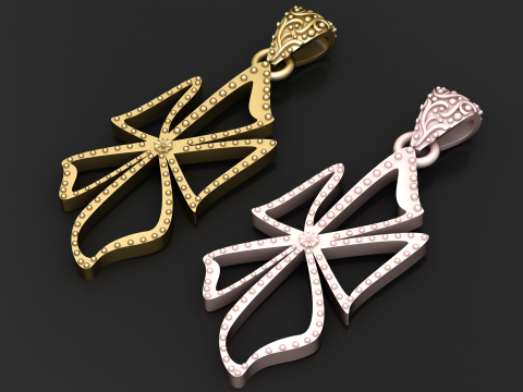 Floro Pendant 3D PRINTABLE MODEL Modello di stampa 3D